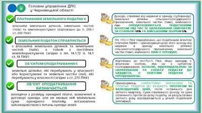 Оподаткування оренда земля 1