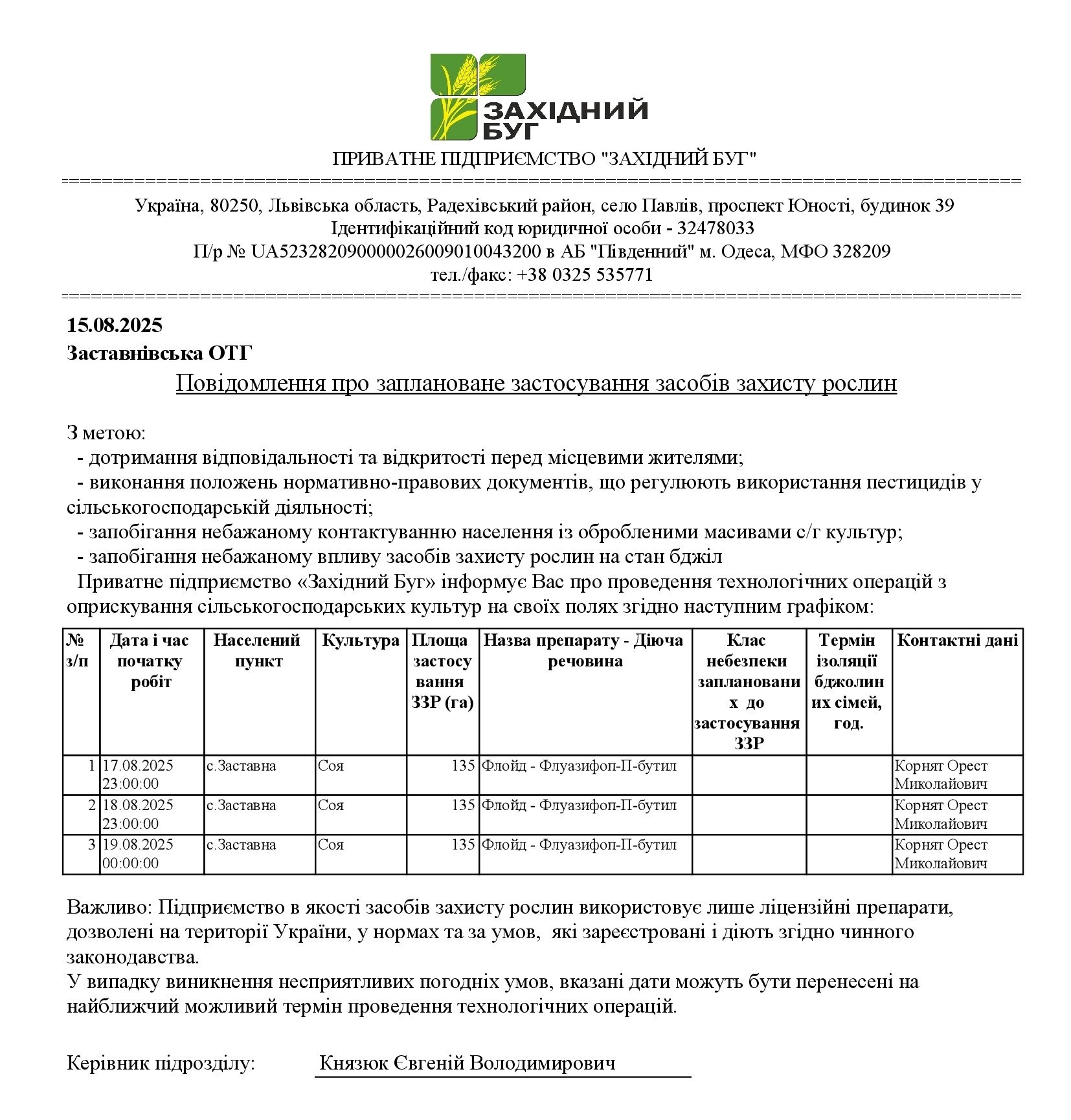 Повідомлення